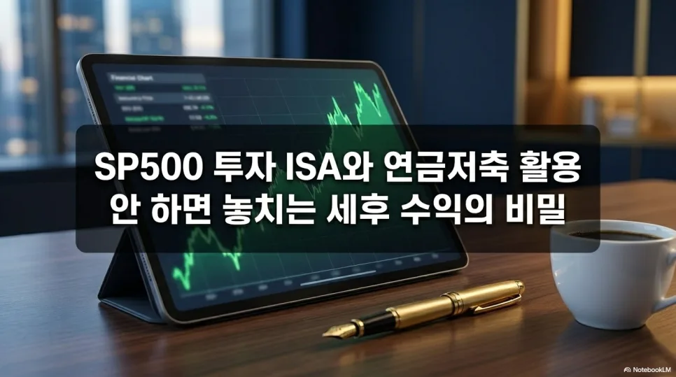 S&P500 투자, ISA와 연금저축 활용법 2026년 핵심 정리