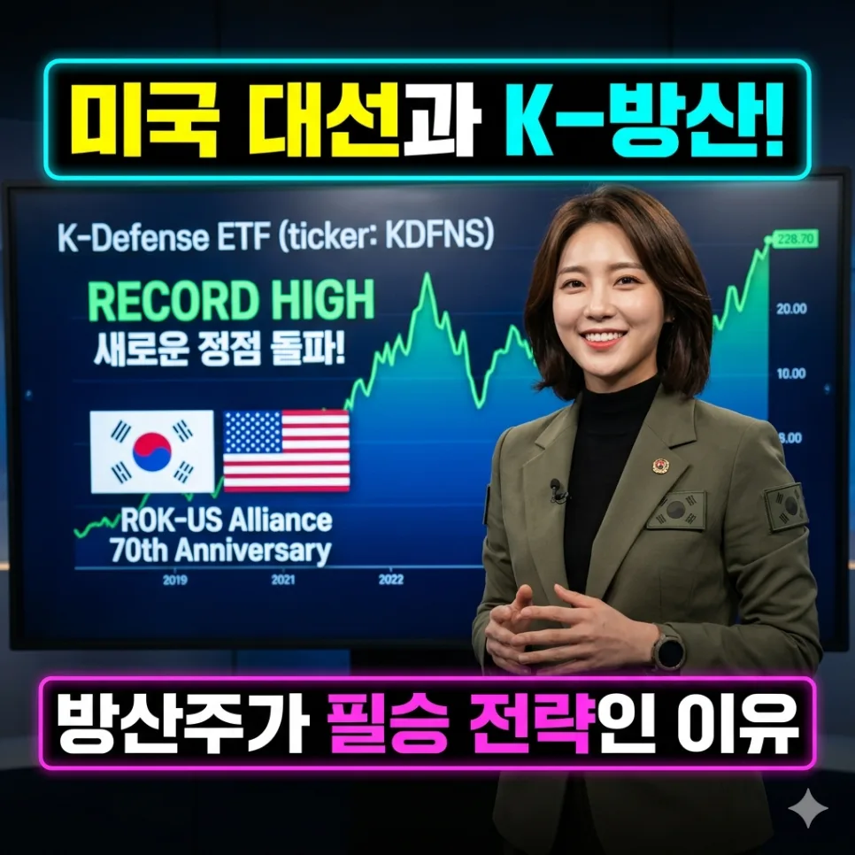 K-방산 ETF, 미국 대선에도 흔들림 없는 이유 2026년 분석