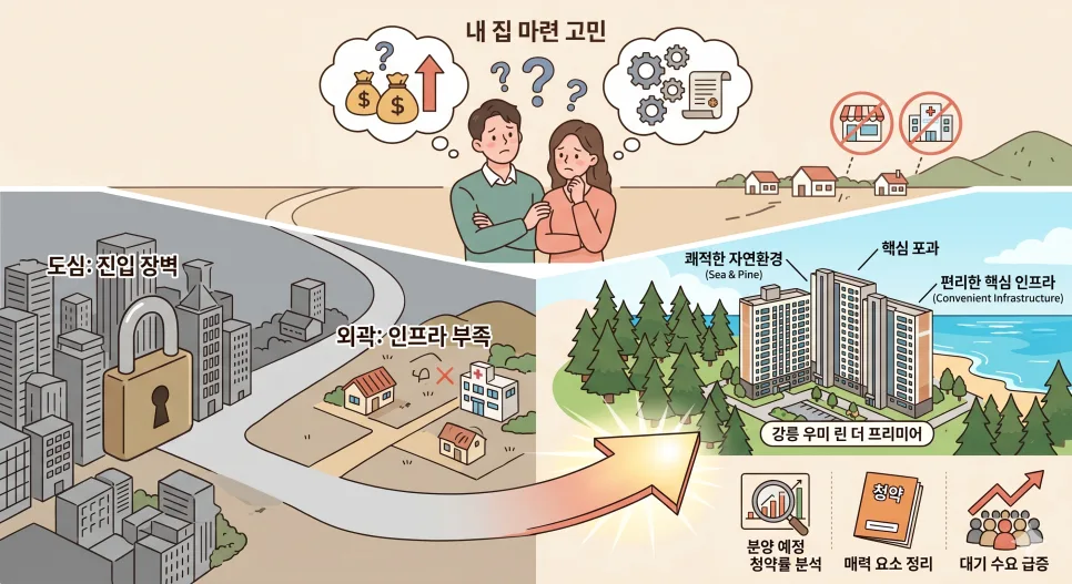 강릉 우미 린 더 프리미어, 2026년 청약 전략 및 분석 총정리