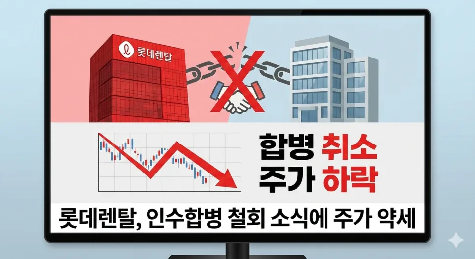 롯데렌탈 인수합병 거절 2026: 현대차·카카오 인수 시나리오 분석