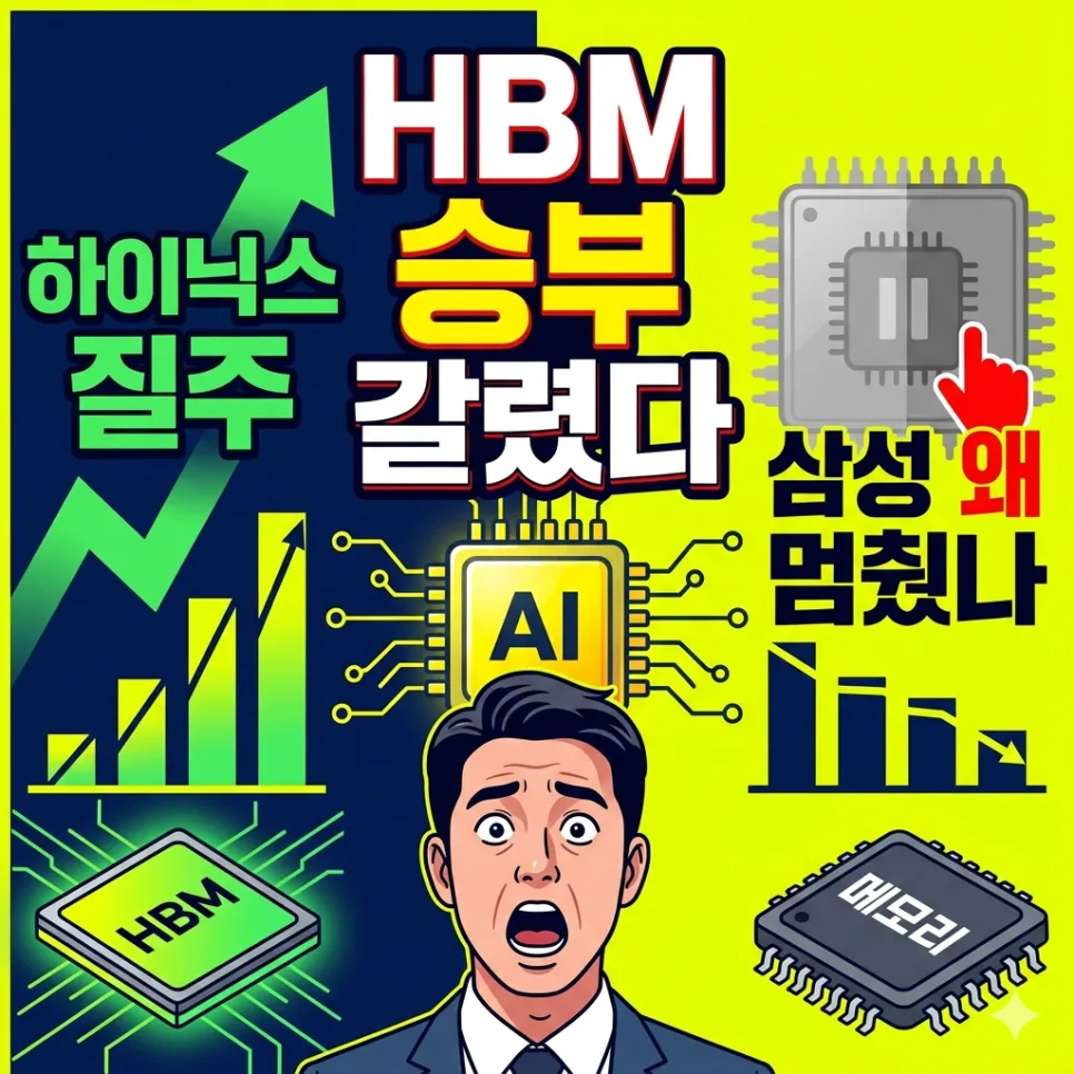 AI 반도체 랠리 2026: 하이닉스 vs 삼성전자, 왜 달랐을까?