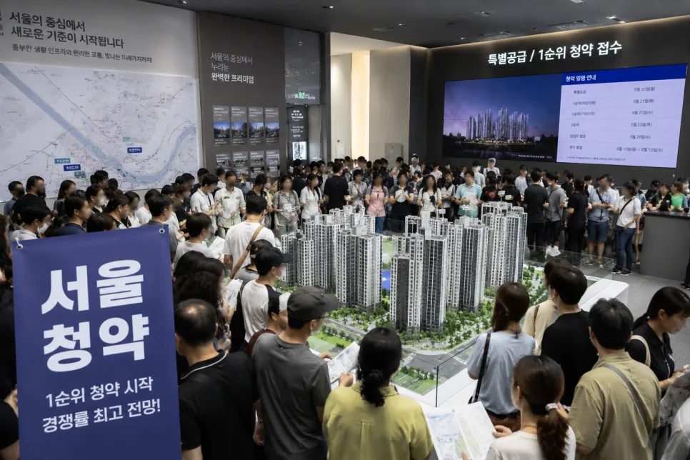 래미안 라 그란데 청약 열기 2026: 서울 신축 희소성 집중 분석 2