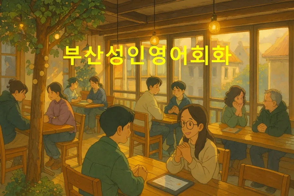 성인 영어회화, 2026년 부산 랭컬에서 '말하기'부터 시작하는 법