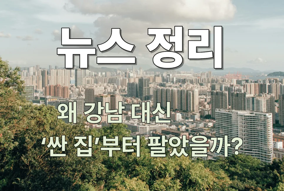 다주택자 양도세 중과, 싼 집부터 팔리는 이유 2026년 분석