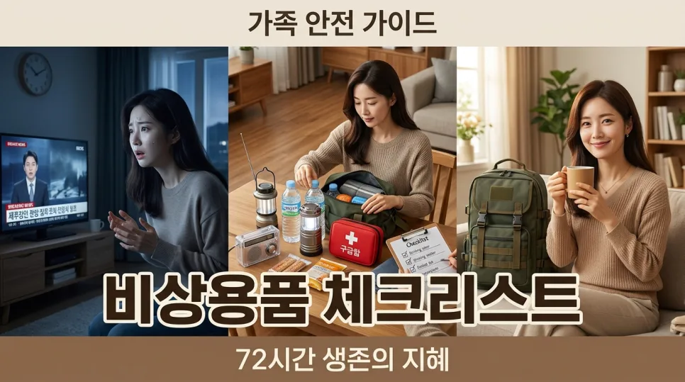 2026년 재난 대비 생존 배낭 완벽 가이드: 72시간 생존법