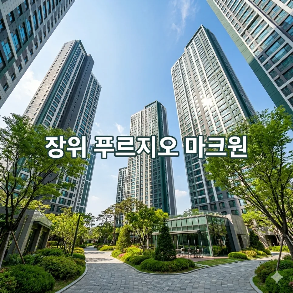 장위 푸르지오 마크원 분양가, 2026년 새 기준 가격 분석