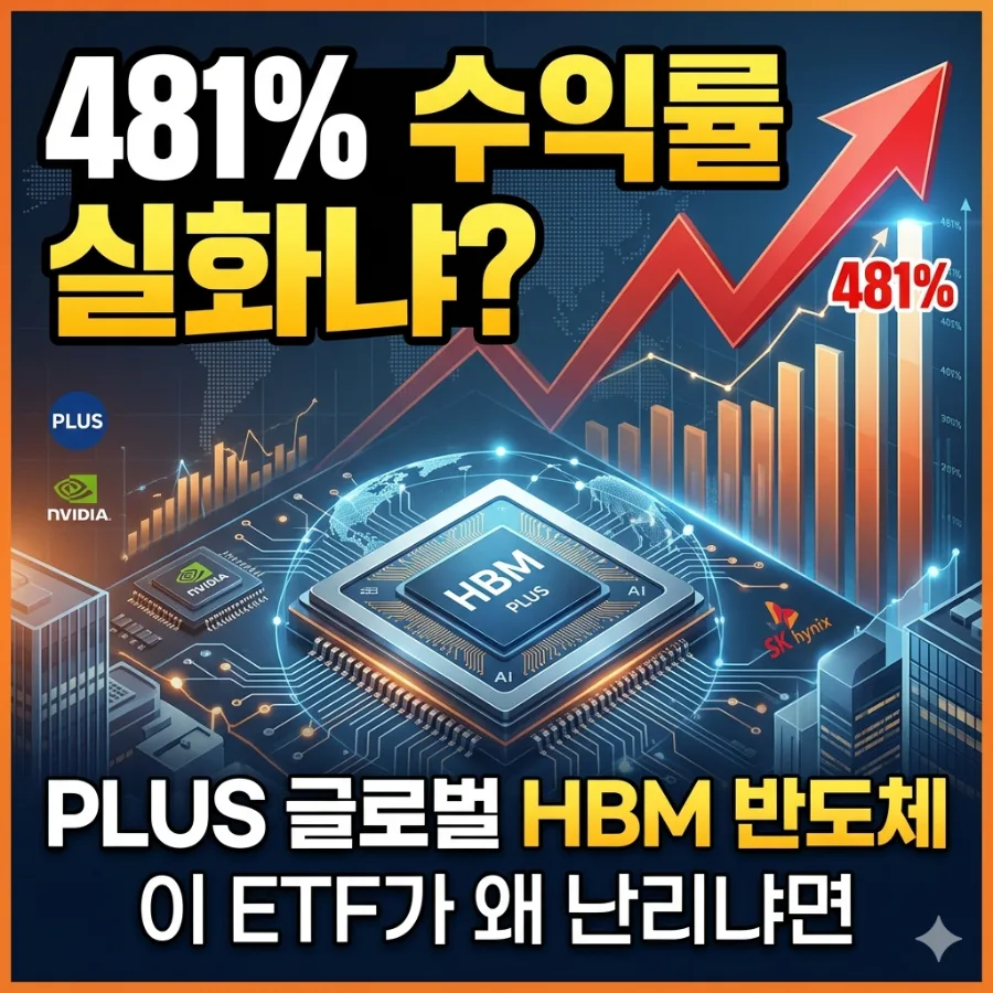 HBM ETF 2026년 수익률 481% 돌파? 투자 전략 총정리