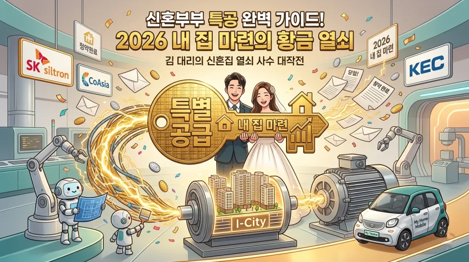 2026 신혼부부 특별공급 자격 및 당첨 전략 총정리
