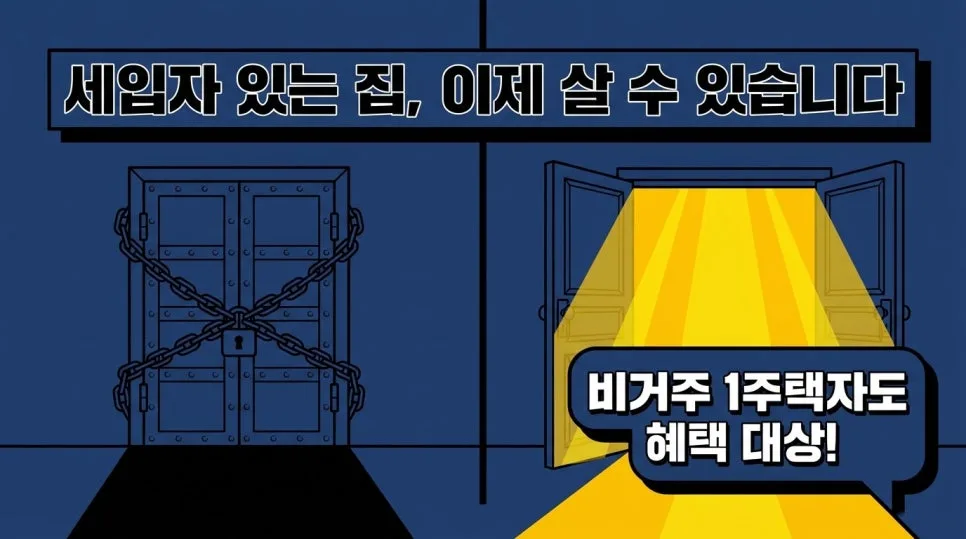 토허제 실거주 의무 유예 확대 2026: 비거주 1주택자도 가능? 2