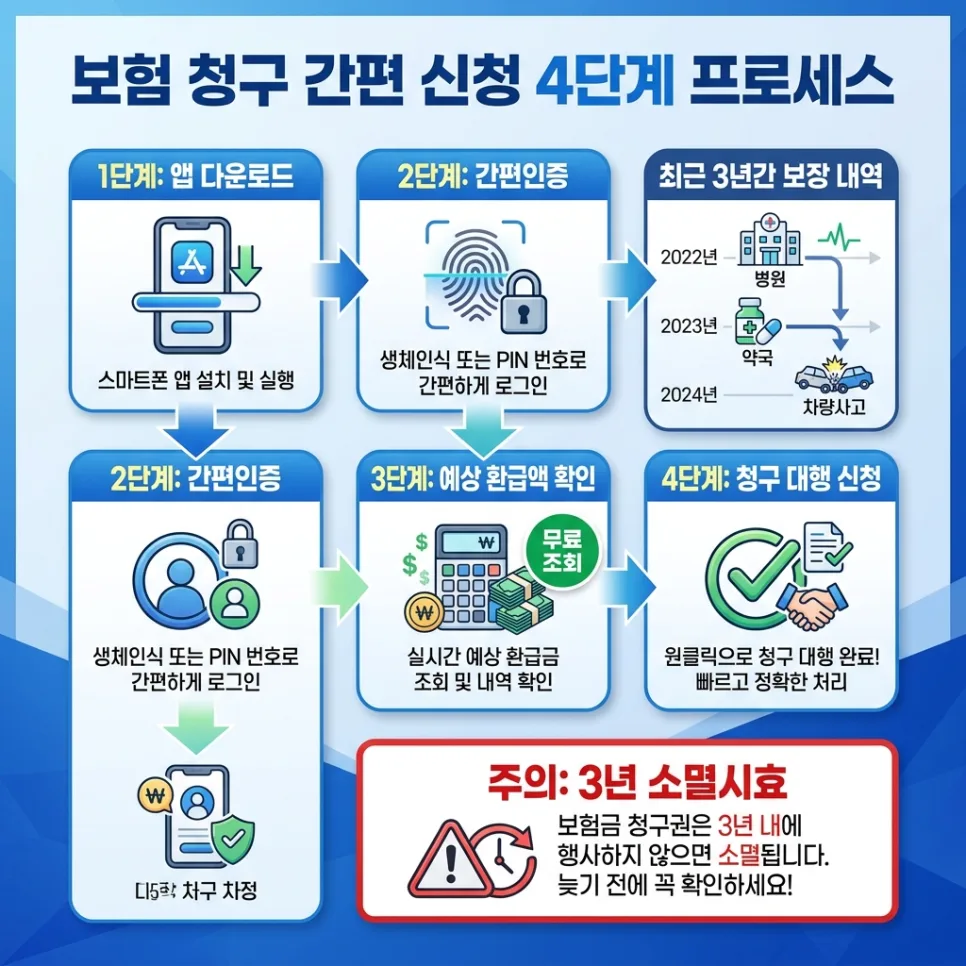 놓친 보험금 찾는 법 2026: 라이프캐치 앱 완벽 활용 가이드 2