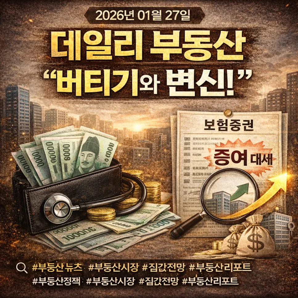 2026년 증여세 vs 양도세, 다주택자 절세 전략 총정리