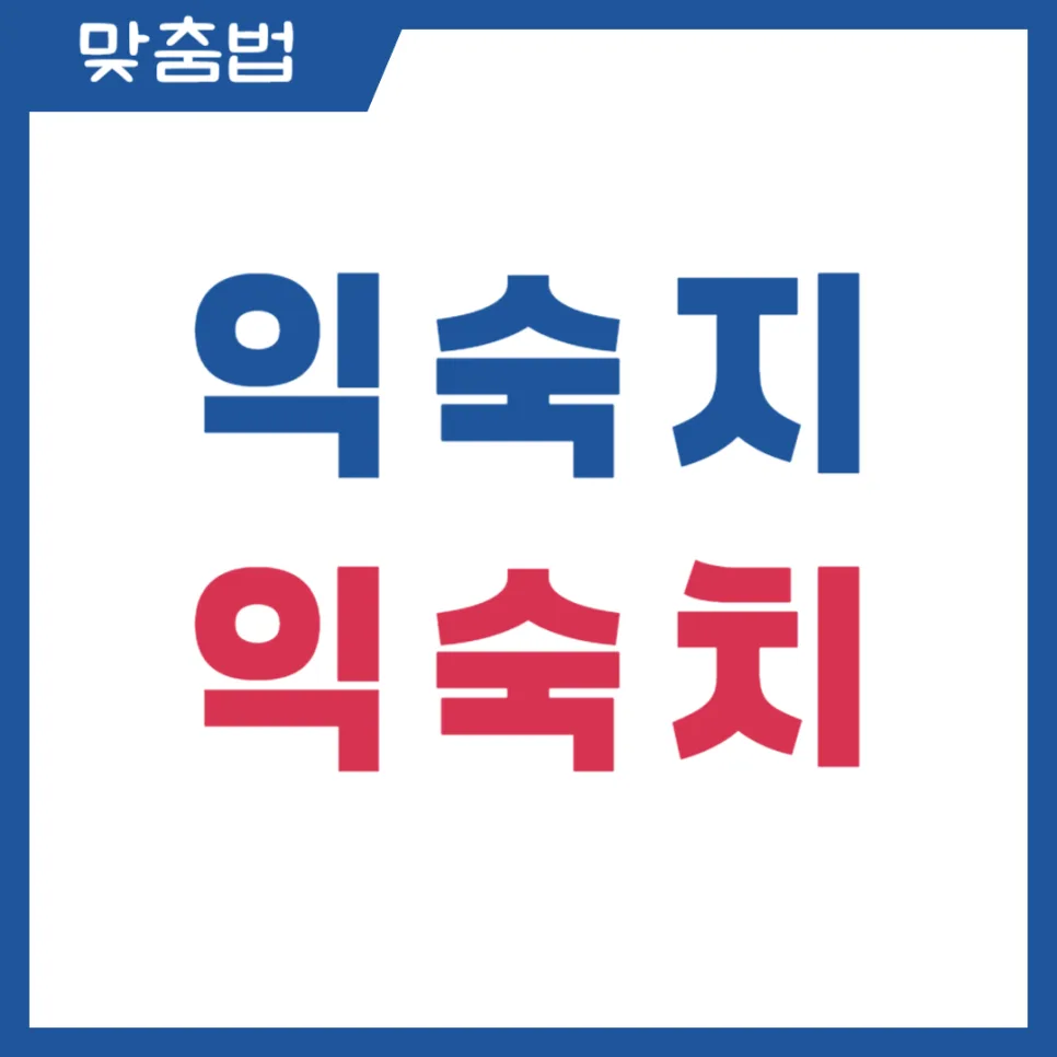 익숙지 않다 vs 익숙치 않다: 2026년 맞춤법 완전 정복