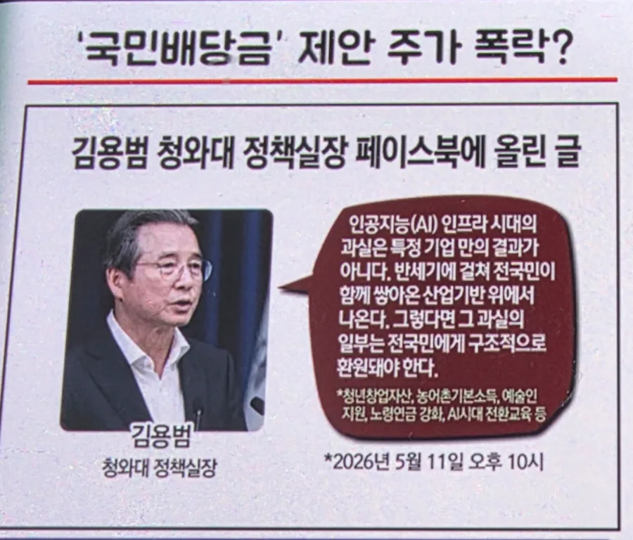 삼성 초과이윤 몰수 논란 2026: 주식 폭락과 사회주의 우려 2