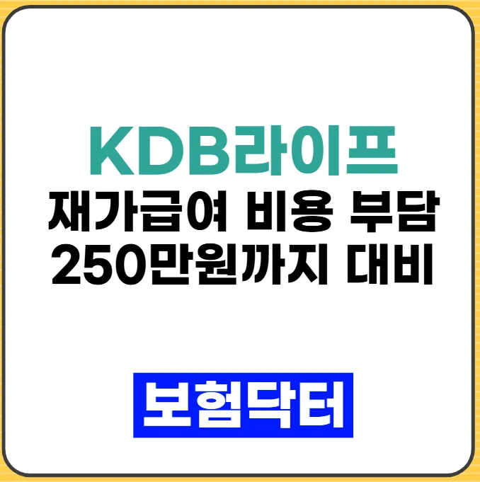 KDB 버팀목 New케어 간병보험, 합산 한도 250만원으로 든든한 대비 2026