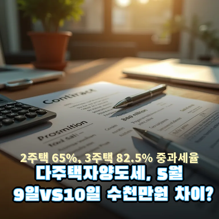 다주택자 양도세, 2026년 절세 전략 핵심 총정리