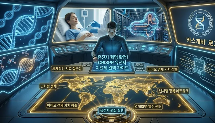 CRISPR 유전자 치료 대장주 2026: 난치병 정복 기대주 5선 분석