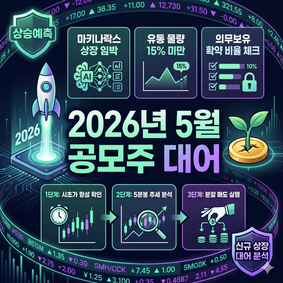 2026년 5월 IPO 대어 마키나락스, 따따블 가능할까? 투자 전략 총정리