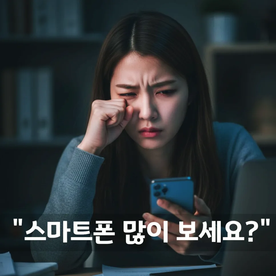 스마트폰 눈 건강 2026: 안과 의사 추천 영양소 & 식단 가이드