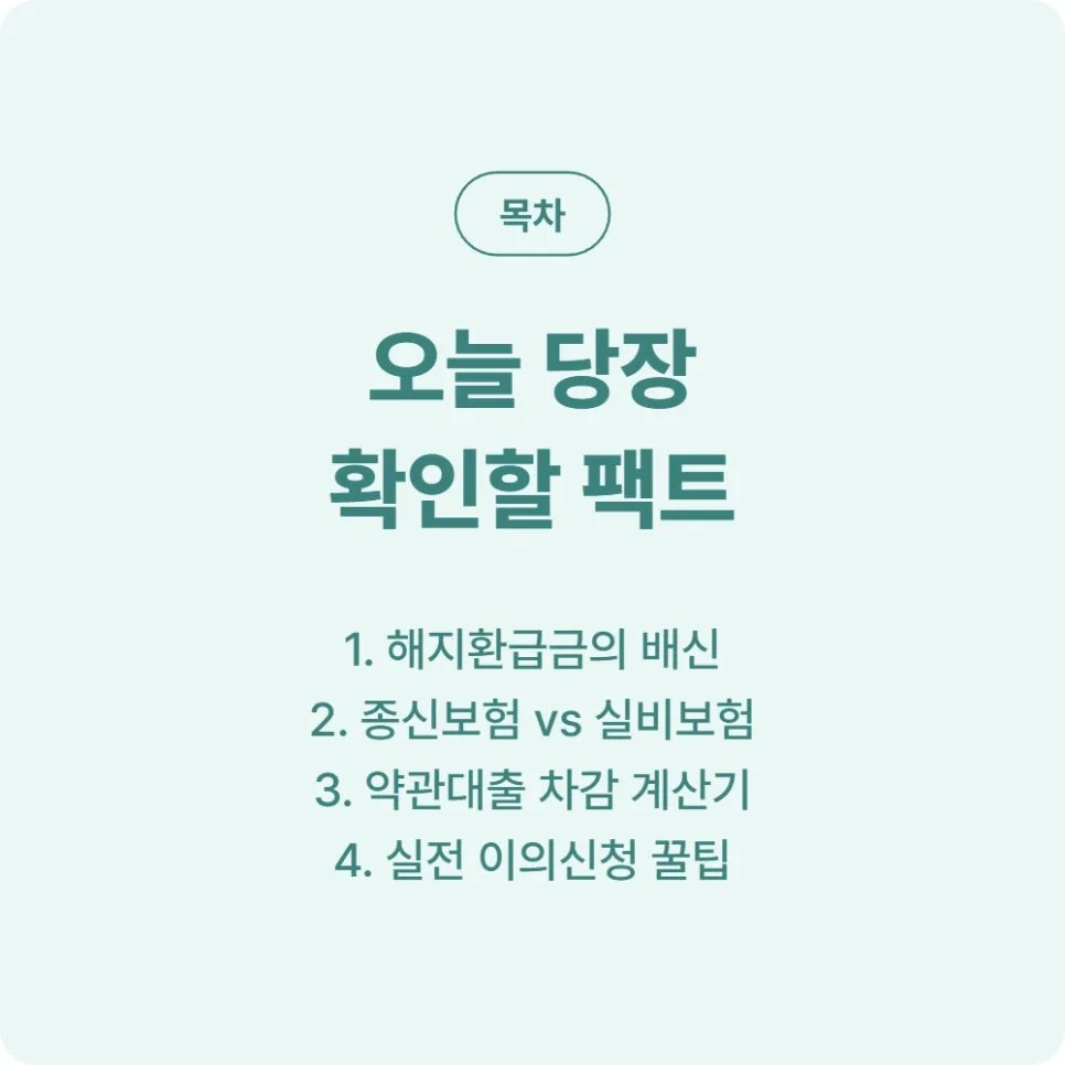 종신보험 해지환급금, 고유가 지원금 탈락 원인? 2026년 총정리 2