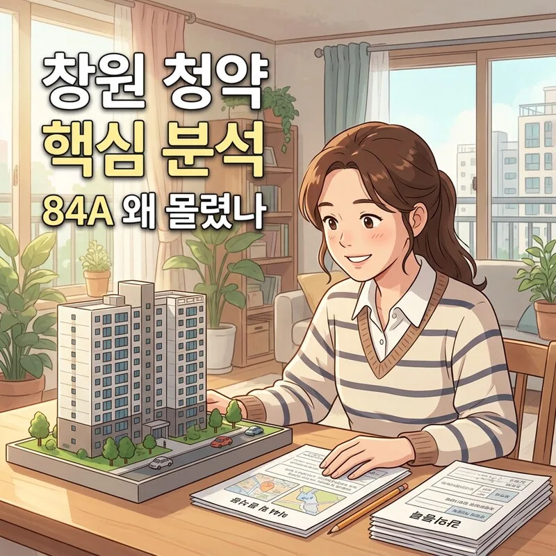 창원 메트로시티 1순위 경쟁률 14대1 돌파, 84A 인기 비결은? (2026) 2
