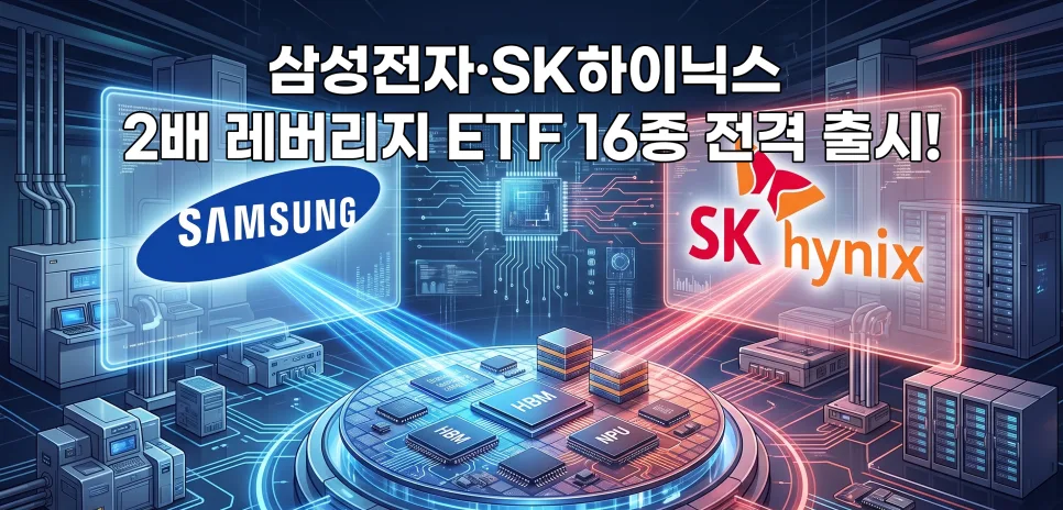 삼성전자·SK하이닉스 레버리지 ETF 2026년 투자법: 수수료 비교 및 함정 2