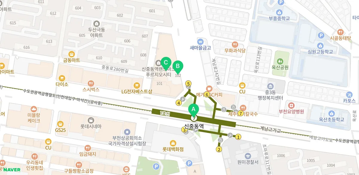 신중동역 푸르지오시티 A타입 월세, 전입 가능한 원룸 조건 2026 2