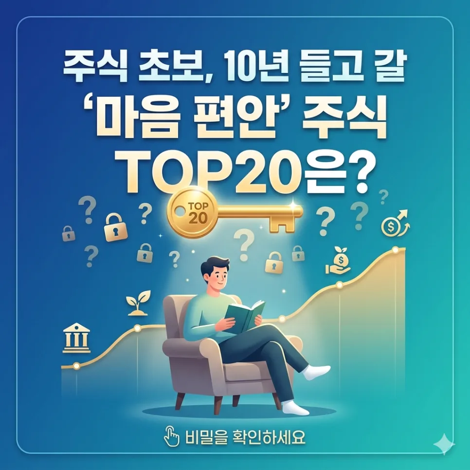 2026년 미국 장기투자 주식 TOP20: 초보도 마음 편한 종목은?