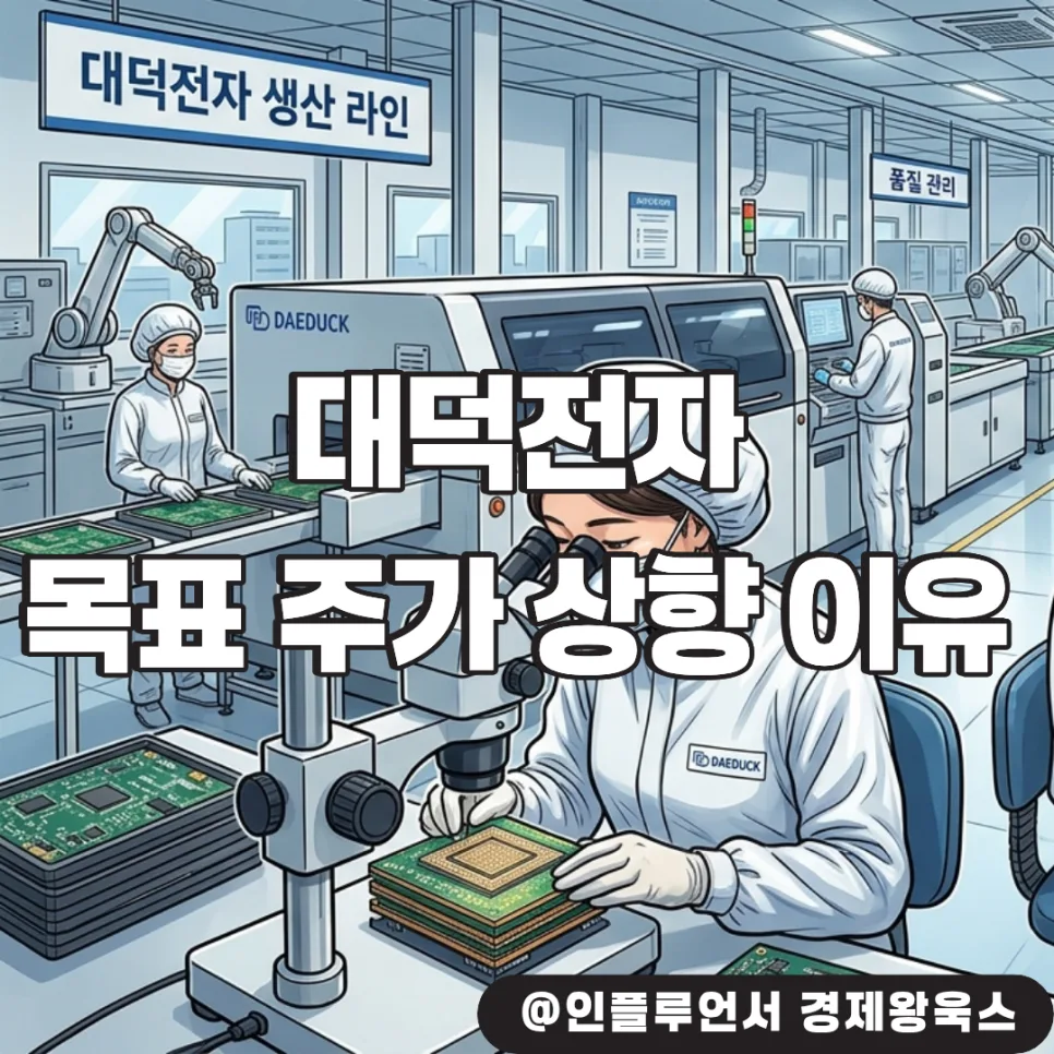 대덕전자 목표 주가 16만원? AI 가속기 품귀 현상 분석 2026