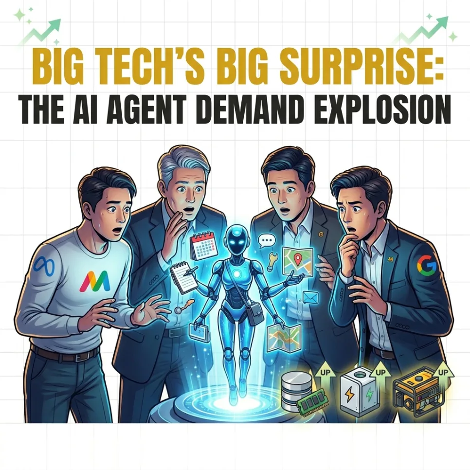 AI 에이전트 시대: 5년 치 주문 폭증한 미국 주식은? 2026년 분석