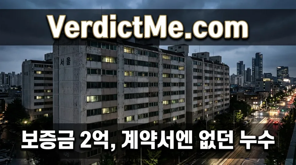 전세 계약 후 누수 발생 시 책임은? 2026년 판례 분석