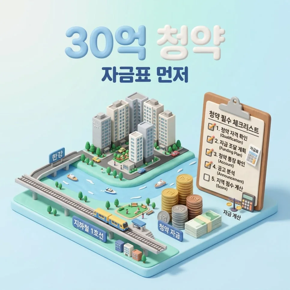 흑석 11구역 써밋 분양가 2026년 전망: 30억 청약 전 자금 계획 세우기