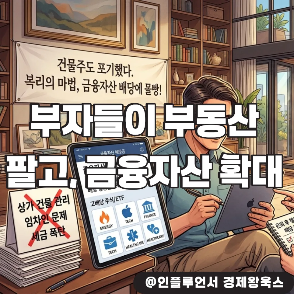부동산 대신 금융자산? 부자들의 투자 전략 변화 2026