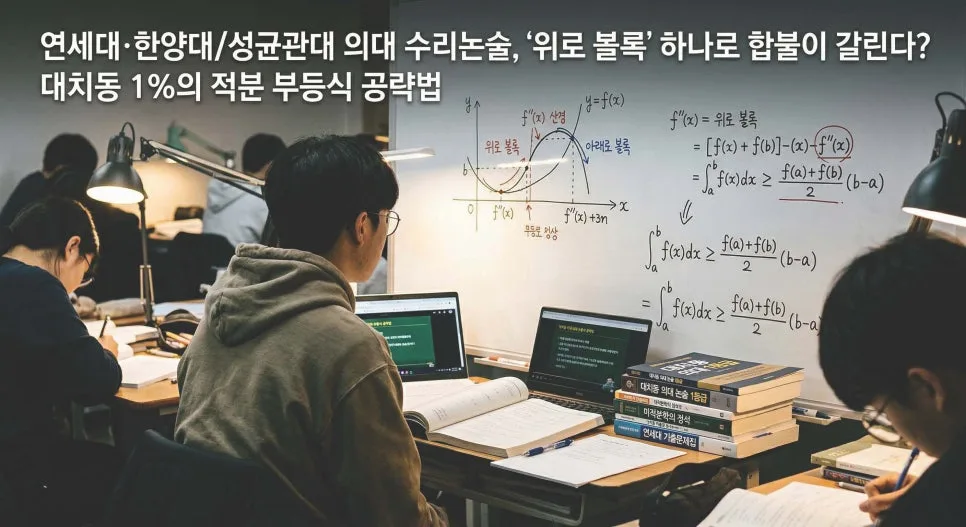 2027 의대 수리논술: 연대·한양대 '볼록성' 합불 가르는 법