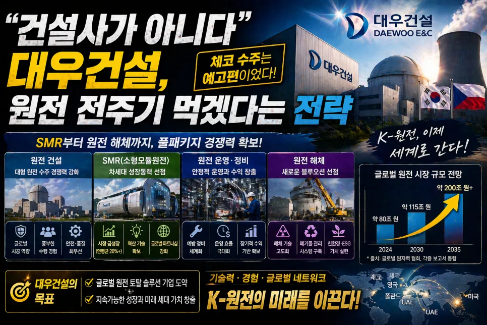 Daewoo E&C's Nuclear Power Expansion: 2026 Outlook & Strategy