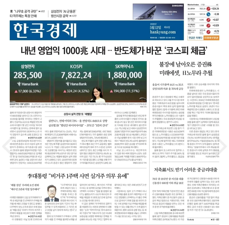 2026년 증시 전망: 반도체 슈퍼사이클과 부동산 정책 변화