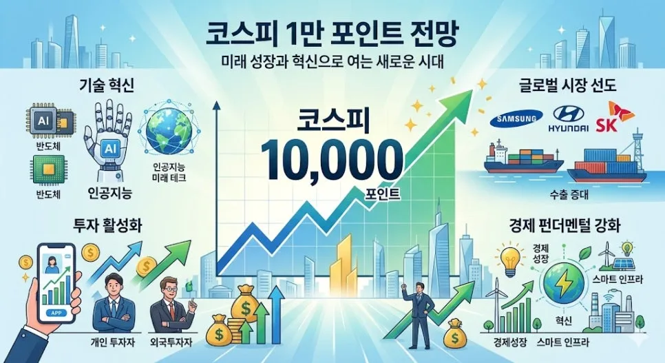 코스피 1만 시대, 금리 변수와 투자 전략 2026년 전망