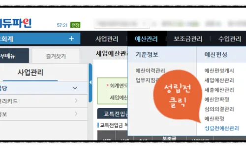에듀파인 목적사업비 추경, 100만원 이하 잔액 정리 방법 2026 2