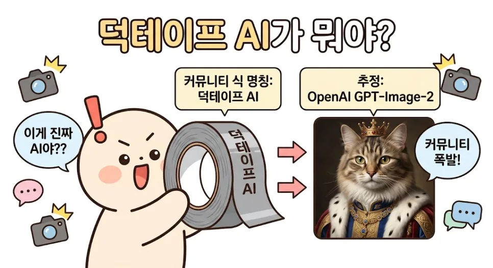 덕테이프 AI, GPT-Image-2 유출? 2026년 이미지 생성 혁신 분석