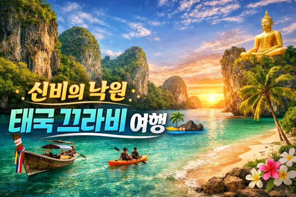 끄라비 여행 코스 2026: 숨겨진 보석 같은 명소 5곳 추천