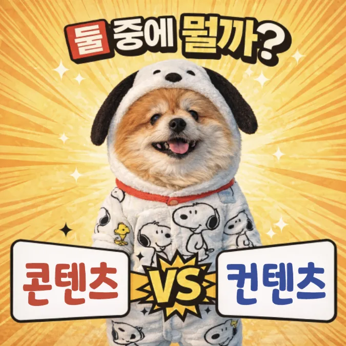 콘텐츠 vs 컨텐츠, 2026년 최신 외래어 표기법 완벽 정리