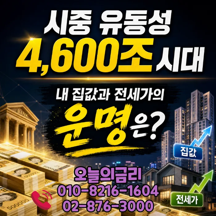 2026년 집값·전세가 상승 요인: M2 통화량 급증 분석
