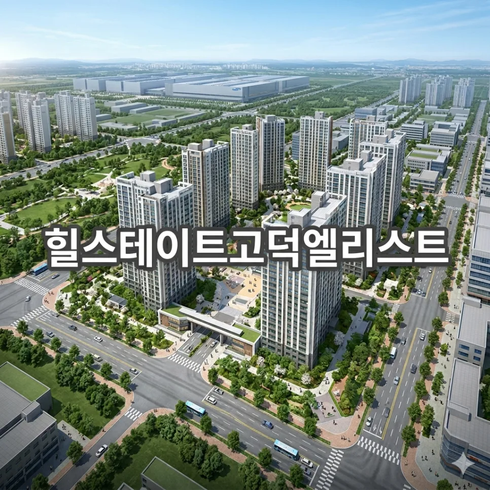 힐스테이트 고덕 엘리스트, 2억 저렴한 분양가 기회 잡는 법 2026
