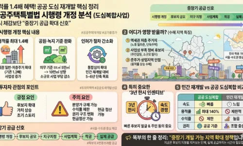 서울 재개발 시장 변화: 공공복합개발 2026년 전망 2