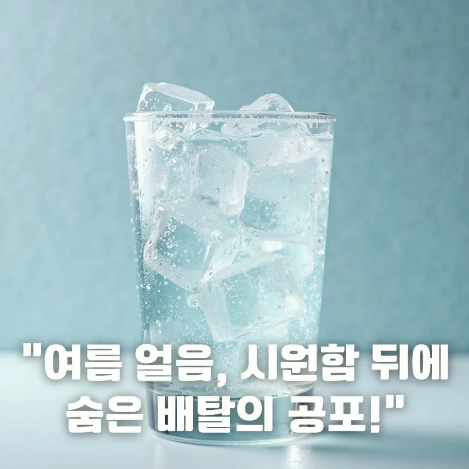 얼음 위생 관리 2026: 배탈 막는 제빙기 청소법 총정리
