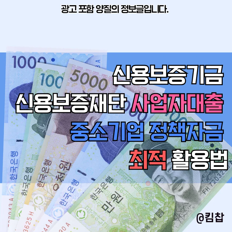 중소기업 정책자금 활용법 2026: 신용보증기금 vs 신용보증재단 비교
