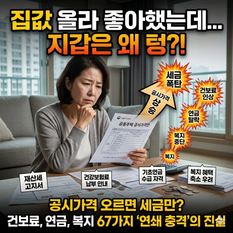 부동산 공시가격 상승 시 2026년 달라지는 67가지 총정리