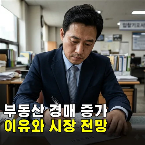 부동산 경매 2026 급증 원인과 지역별 시장 전망 총정리