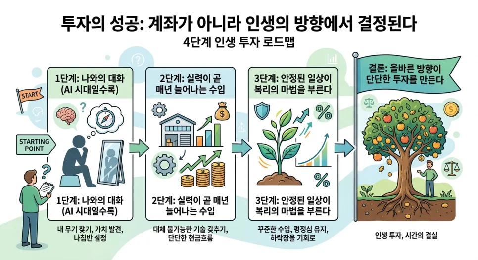 AI 시대 투자 성공 비결 2026: 계좌 아닌 인생 방향 설정