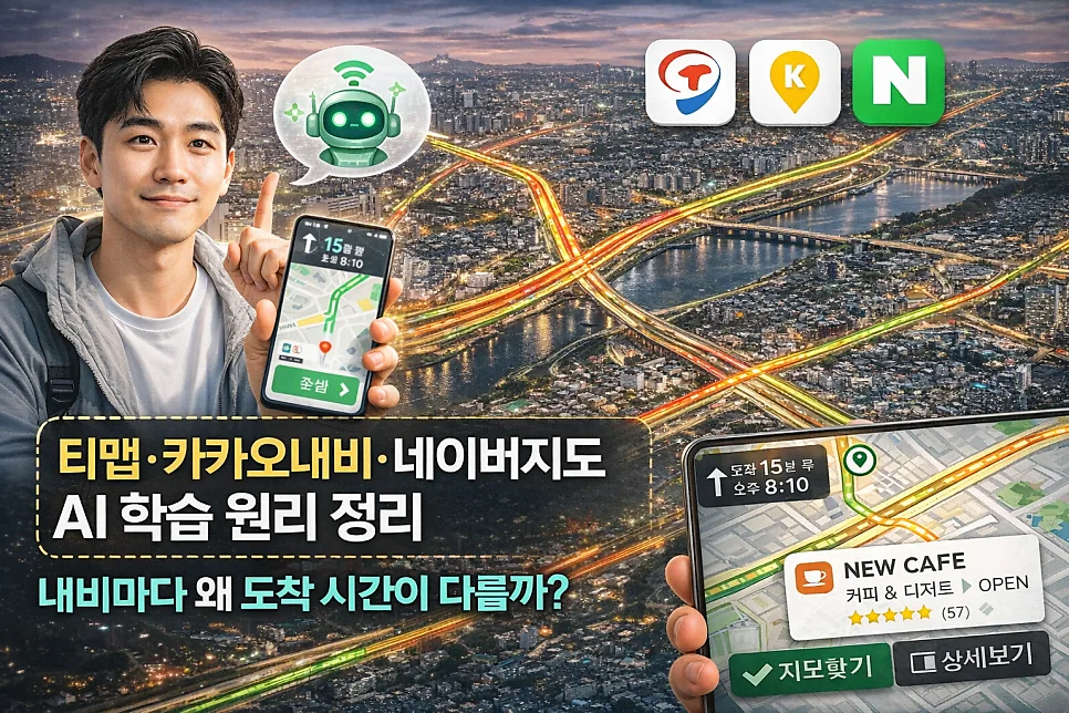 내비게이션 AI, 2026년 학습 데이터와 경로 추천 원리 완벽 분석