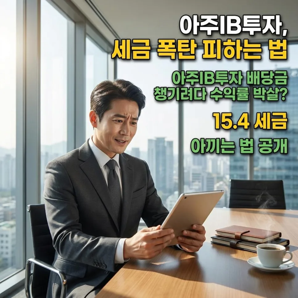 아주IB투자 세금 폭탄 피하는 법: ISA 활용 절세 전략 2026
